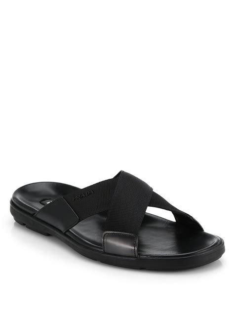 prada slippers men's|new Prada shoes for men.